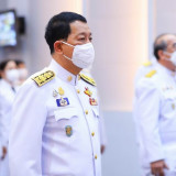 อว. จัดพิธีถวายพระพรชัยมงคลและพิธีถวายสัตย์ปฏิญาณเพื่อเป็นข้ ... Image 2